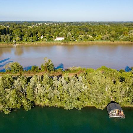 Maison Flottante - Houseboat - Baurech Insolite Eksteriør billede