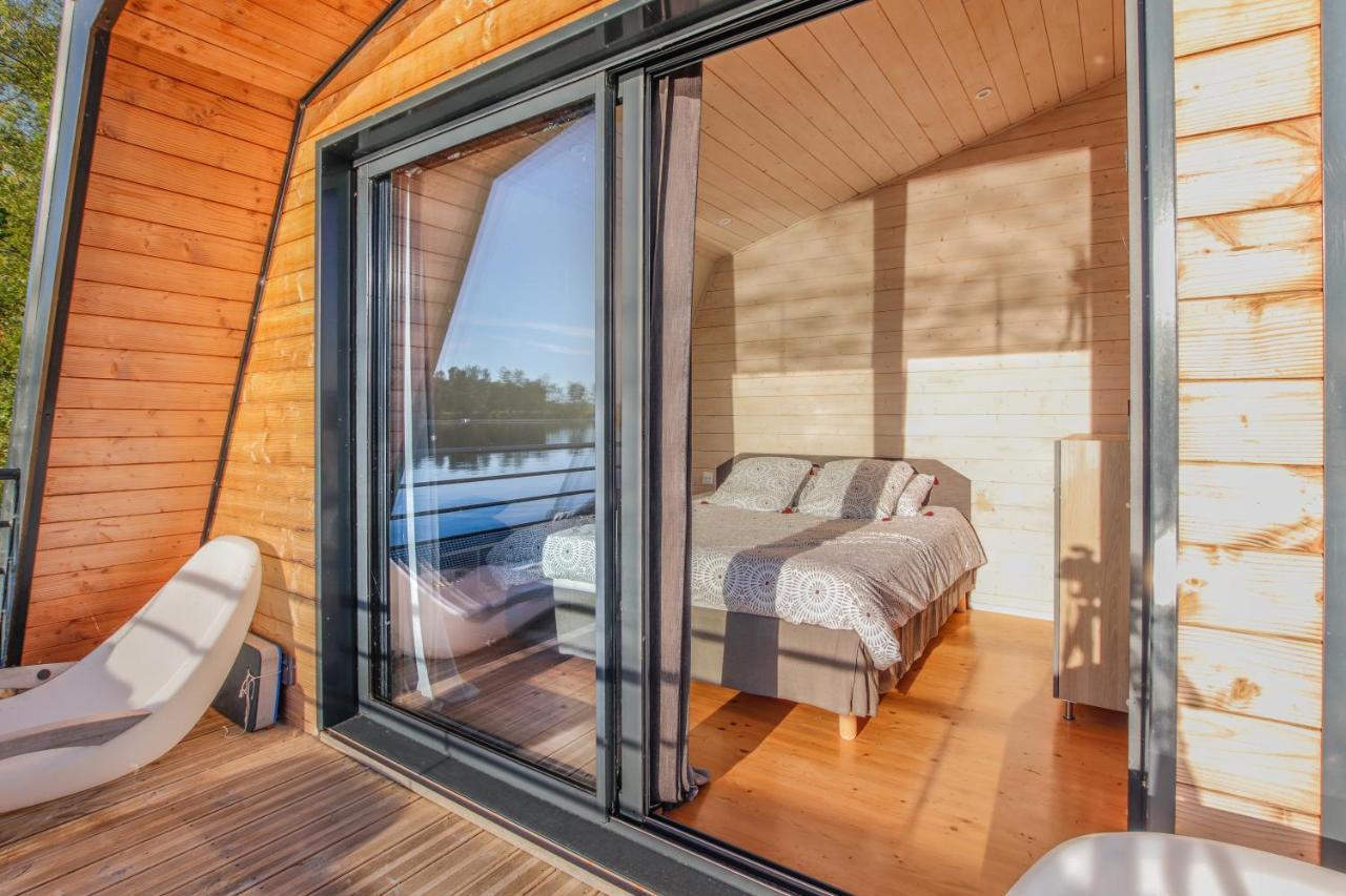 Maison Flottante - Houseboat - Baurech Insolite Eksteriør billede