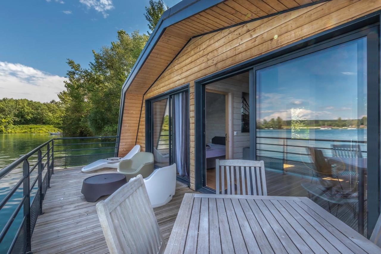 Maison Flottante - Houseboat - Baurech Insolite Eksteriør billede