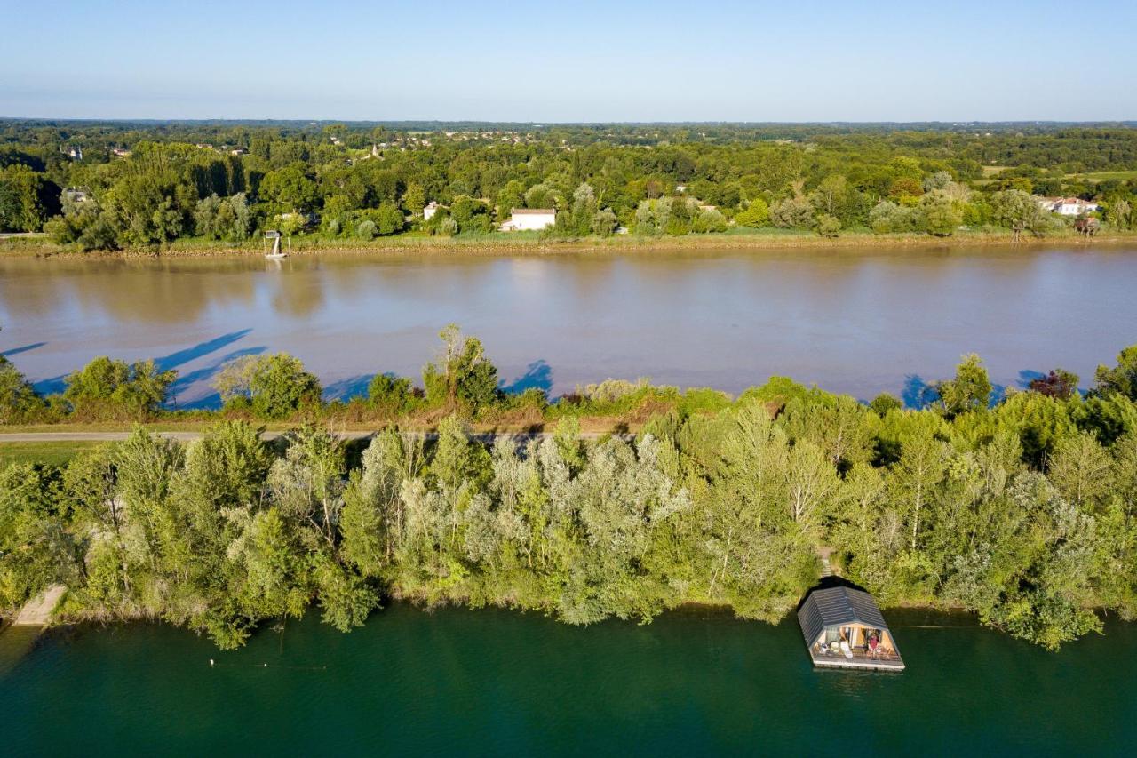 Maison Flottante - Houseboat - Baurech Insolite Eksteriør billede